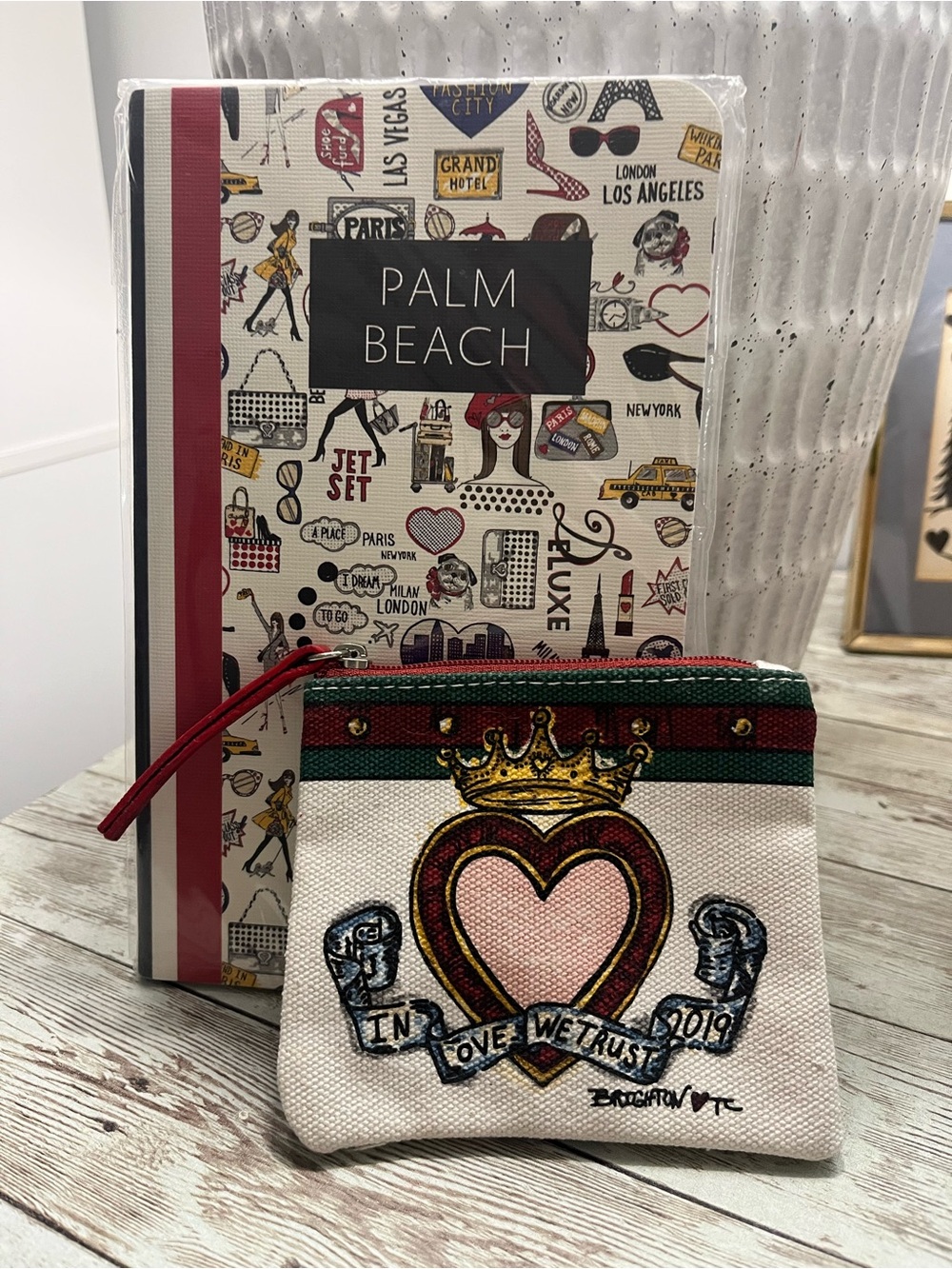 Brighton notebook and change purse
